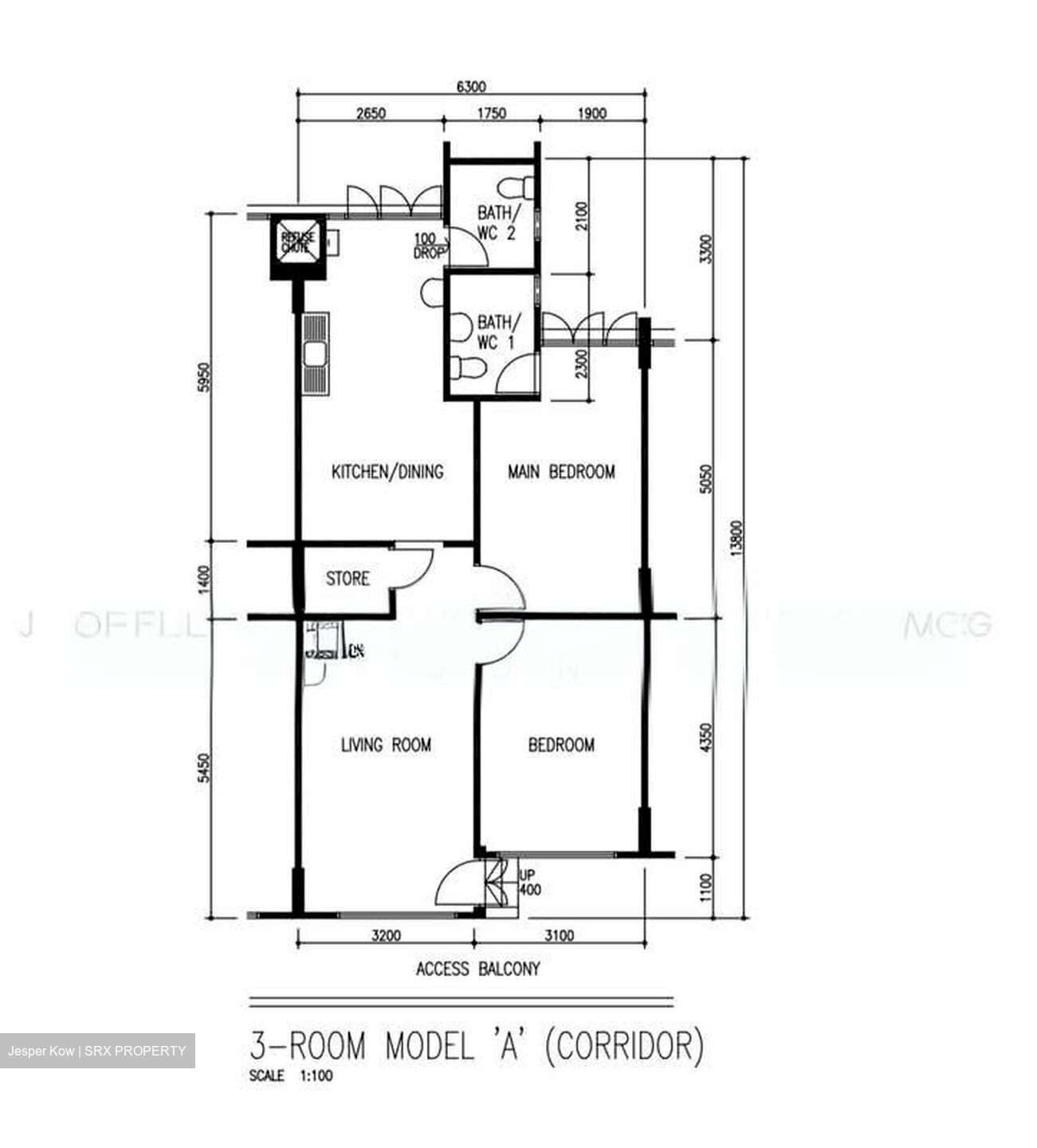 Blk 808 Tampines Polyview (Tampines), HDB 3 Rooms #595602311